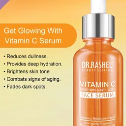 DR.RASHEL Vitamin C Face Serum For Intense Hydration- 30 ml image 3