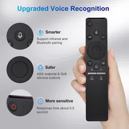 Advik Bluetooth Voice Command Compatible with Smart 4K Tv Remote Samsung Remote Controller image 2