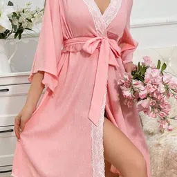 DressBerry Self-Designed Knee Length Robe-picture-34