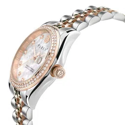 PHILIPP PLEIN Women Brass Embellished Dial & Stainless Steel Bracelet Analogue Watch image 2