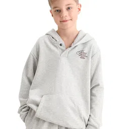 RARE ONES Boys Solid Hooded Sweatshirt-picture-20