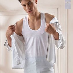 CAVENDERS Pack Of 3 Cotton Basic Vests c9=SWIFT---3---85-picture-22