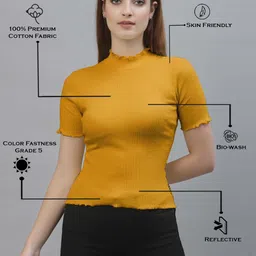 Friskers Pack Of 2 Ribbed Cotton Crop Top image 4