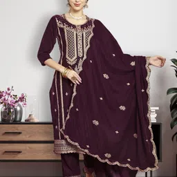 Stylee LIFESTYLE Embroidered Unstitched Dress Material-picture-20