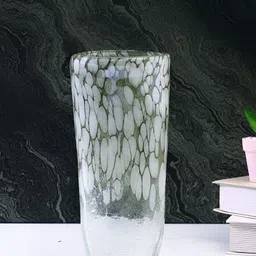 TAYHAA Green Speckled Glass FlowerVases-picture-12