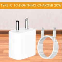 Ham 20 W PD 3 A Wall Charger for Mobile with Detachable Cable image 1