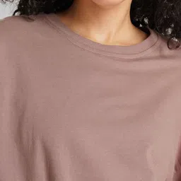 Ajile by Pantaloons Print Extended Sleeves Cotton Top image 4