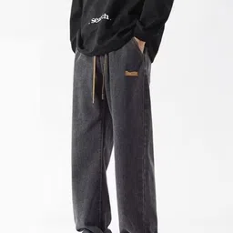 StyleCast Men Wide Leg Mid-Rise Light Fade Jeans-picture-25