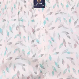 URBAN SCOTTISH Printed Cotton Checked Mid-Rise Boxer image 3