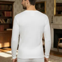 MACK JONNEY Cotton V-Neck Thermal Tops image 4