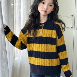 LULU & SKY Girls Striped Pullover-picture-41