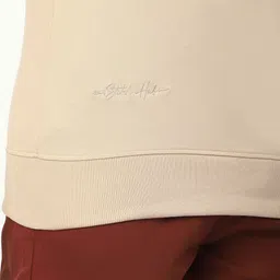 Stitch Hub Men Solid Round Neck Sweatshirt image 3