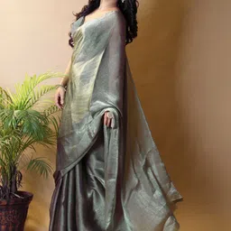 VidiRna Poly Chiffon Saree image 5