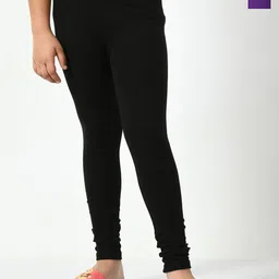 KAYU Girls Pack Of 2 Churidar Length Leggings image 1