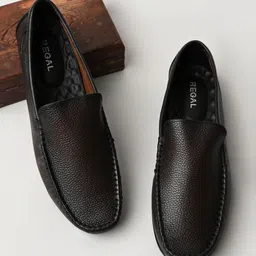 Regal Men Leather Slip On Loafers-picture-34