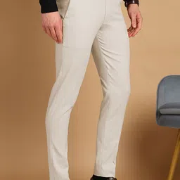 MANCREW Men Comfort Slim Fit Trousers image 2