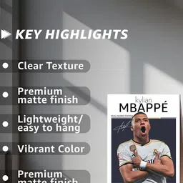 Art Street White & Multicoloured Single Piece Canvas Other Wall Paintings image 2