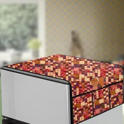 The Furnishing Tree Brown Printed Air Conditioner Cover-picture-38