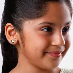 GIVA Kids 925 Silver Rhodium-Plated Angry Bird Studs image 3