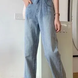 StyleCast x Revolte Women Mid-Rise Light Fade Jean image 5