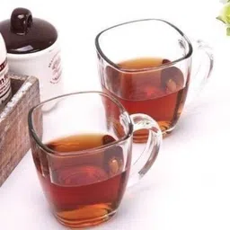 Pack of 6 Glass senzara glass tea and coffee cup set of 6 cups mug glass pack of 6 pcs-picture-12