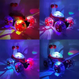 sjvj BEN-10 Rechargeable- Remote Control 360 Degree Rotating Stunt CAR for Kids R15 image 3