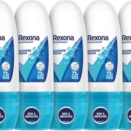rexona Shower Fresh Underarm Deodorant Roll On, 72h Odour Protection - For Women (PO5) Deodorant Roll-on - For Women-picture-20