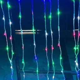 tip 'n' top 180 LEDs 3 m Multicolor Flickering Net/Mesh Rice Lights image 4