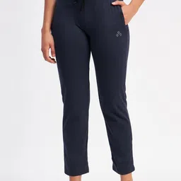 ds fashion Women Self Design Blue Track Pants-picture-13