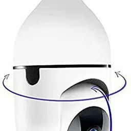 JRONJ PTZ Wireless Bulb CCTV 1080p Camera E27 2MP with Remote Monitoring Two way Audio Security Camera-picture-26