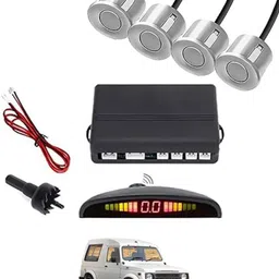 autofetch Universal 4 Silver Reverse Parking Sensor-AF25A146 Universal 4 Silver Reverse Parking Sensor-AF25A146 Parking Sensor-picture-10