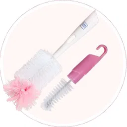 meemee Bottle and Nipple Cleaning Brush image 2
