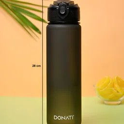 MARKET99 Black & Green Single Plastic Printed Water Bottle image 2