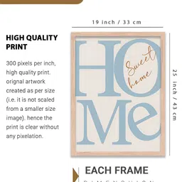 Kotart Brown & White 2 Piece Wood Wall Paintings image 3