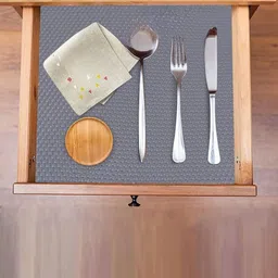 Mopak Decor Grey Set of 1 Regular Shelf Liner Organisers-picture-38