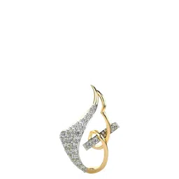 VALANOVA Women 14K Yellow Gold & Certified Lab Grown Pendant Diamond 1.17gm image 1