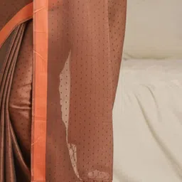 Mitera Polka Dot Poly Georgette Designer Banarasi Saree image 5