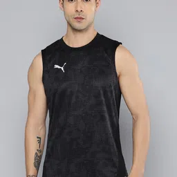 Puma TeamCUP Abstract Printed DryCELL Slim Fit Football Jersey image 5
