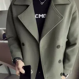 HERE&NOW Men Lapel Collar Solid Casual Tailored Jacket-picture-36