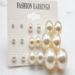 SAPRAA TRENDS Women Circular Studs Earrings Set image 1