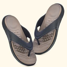 yoho Men Colourblocked Thong Flip-Flops-picture-25