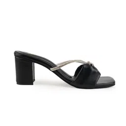 MOZAFIA Women Synthetic Block Sandals Heels with Bows-image-59