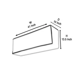 The Furnishing Tree Split AC Cover Set of Indoor and Outdoor Unit Used for 1.5 Ton Bluestar FLU Geo image 4