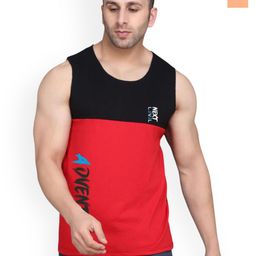 SLOWLORIS Men Pack Of 2 Printed Combed Cotton Gym Vest-picture-26