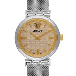 Versace Women Brass Dial & Stainless Steel Bracelet Style Straps Analogue Watch VETCA0424-picture-21