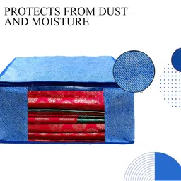 AMAK INC Blue Fabric Multi-Utility Wardrobe Organisers image 4