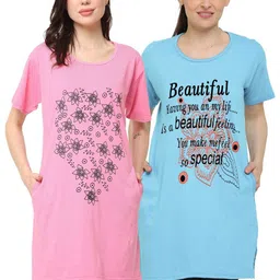AANVI KURTI Women Floral 2 Printed Pockets 1 T-shirt-picture-26