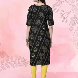 Ethnic basket Women Pack Of 2 Multicoloured Crepe Kurtas image 4