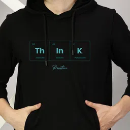 LEON Men Printed Hooded Sweatshirt image 2