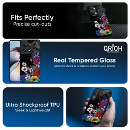 QRIOH Floral Printed OnePlus 13 Back Case Mobile Accessories image 5
